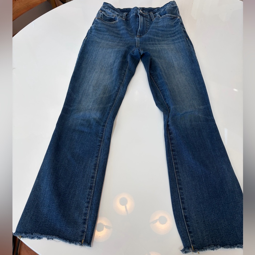 #199 Express Dark Blue Flare Jeans in Amazing Condition. Size 0/2/4